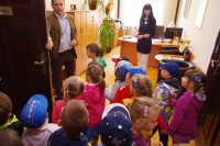 Przedszkolaki z wizytą w Starostwie
