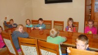 Dzieci z Potęgowa w Starostwie Powiatowym w Słupsku