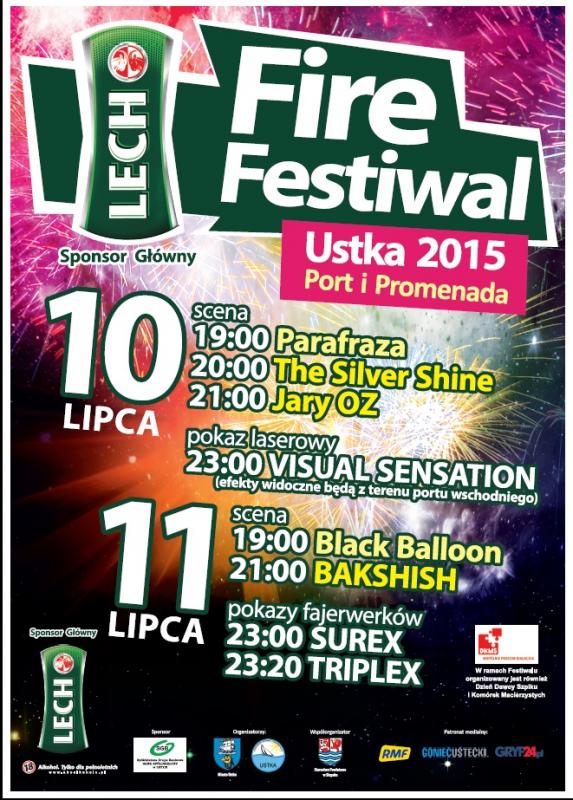 Lech Fire Festiwal  Ustka 2015
