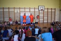 Pokaz i szkolenie w Szkole Podstawowej  w Jezierzycach
