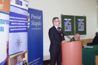 Roman Drozd, rektor Akademii Pomorskiej otworzył konferencję