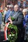 Uroczystości z okazji 76. rocznicy Wybuchu II Wojny Światowej na Placu Zwycięstwa w Słupsku